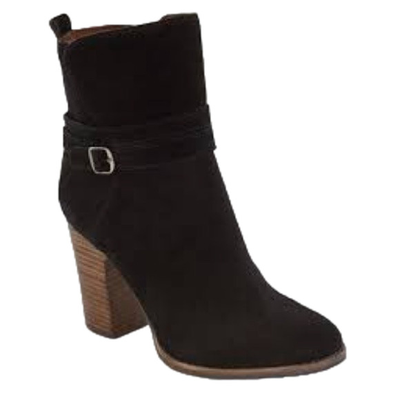 Lucky brand leather booties. Size 7.5 - Picture 1 of 7